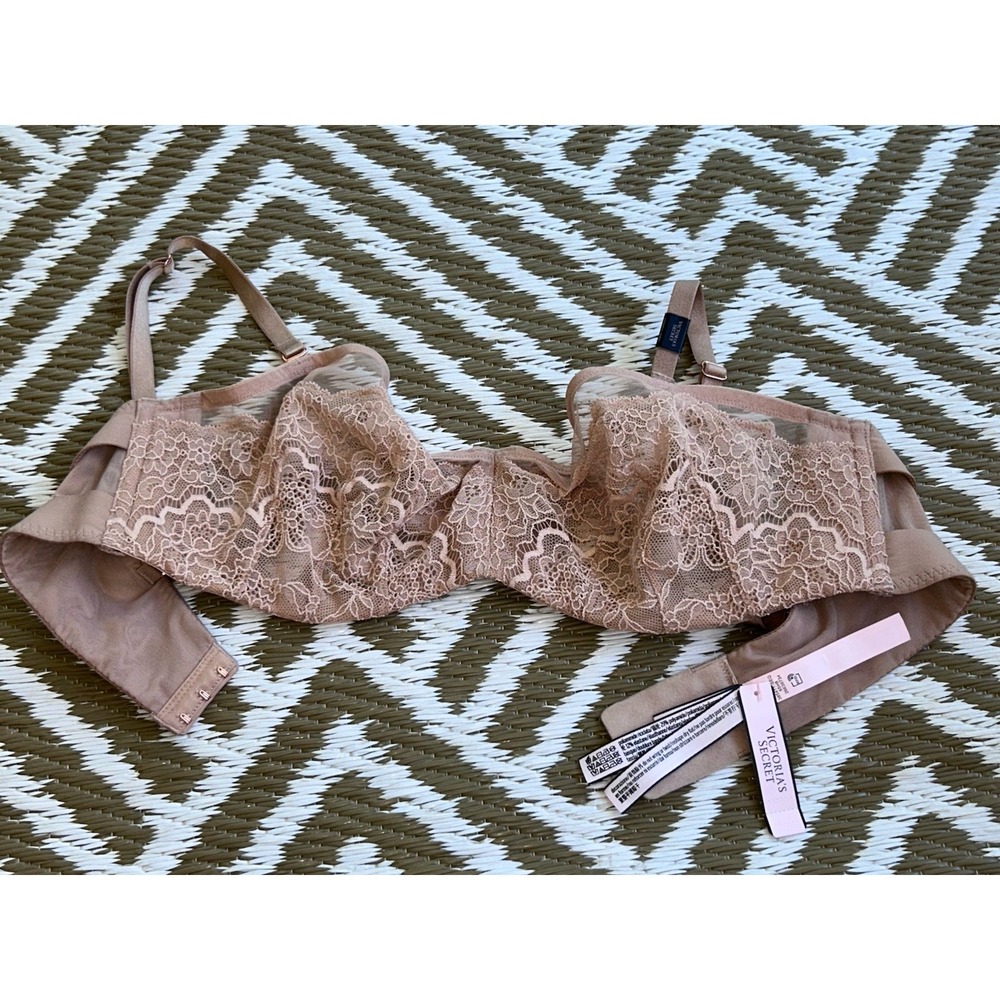 New $64.95 Victoria Secret bra, Lightly Lined, Nude, 38C, Dream Angels